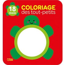 Coloriage des tout-petits : La tortue - Dès 18 mois