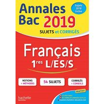 Annales BAC français 1res L-ES-S
