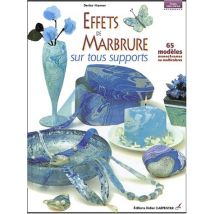 Effets de marbure sur tous supports : 65 modèles monochromes ou multicolores