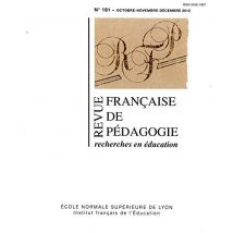 Revue Française de Pedagogie, N 181/2012