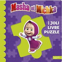 Mon joli livre puzzle Masha et Michka