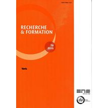 Recherche et Formation, N 79/2015. Varia