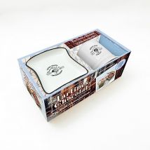 Tartines et chocolat: Coffret avec 1 tasse, 1assiette et 1 livret de recettes