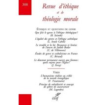 Revue d'éthique et de théologie morale - numéro 308