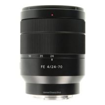 Sony 24-70mm 1:4 AF FE ZA OSS nero - Ricondizionato - ottimo - Grade A