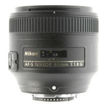 Nikon AF-S Nikkor 85mm 1:1.8G nero - Ricondizionato - Come nuovo - Grade A+