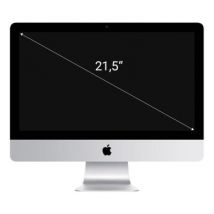 Apple iMac (2015) 21,5" Intel Core i5 3,1GHz 1000 GB HDD 8 GB argento - Ricondizionato - buono - Grade B