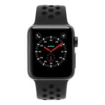 Apple Watch Series 3 Nike GPS + Cellular 38mm alluminio grigio cinturino Sport grigio/nero - Ricondizionato - Come nuovo - Grade A+