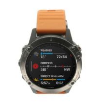 Garmin Fenix 6 Saphir titanio naranjo (0100215814) - Ricondizionato - buono - Grade B