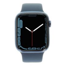 Apple Watch Series 7 GPS + Cellular 45mm Alluminio blu Cinturino Sport blu abisso - Ricondizionato - ottimo - Grade A