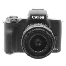 Canon EOS M50 Mark II con obiettivo EF-M 15-45mm 3.5-6.3 IS STM nero - Ricondizionato - ottimo - Grade A