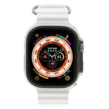 Apple Watch Ultra GPS + Cellular 49mm titanio cinturino ocean bianco - Ricondizionato - Come nuovo - Grade A+