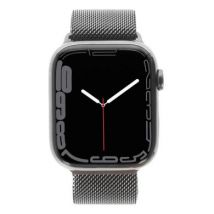 Apple Watch Series 7 GPS + Cellular 45mm acciaio inossidable milanese grafite - Ricondizionato - ottimo - Grade A