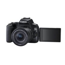 Canon EOS 250D con obiettivo EF-S 18-55 3.5-5.6 III nero - Ricondizionato - ottimo - Grade A