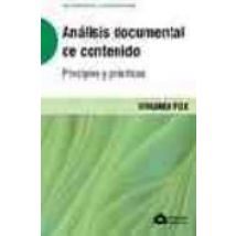 Analisis Documental De Contenido: Principios Y Practicas