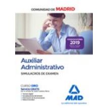 Auxiliar Administrativo De La Comunidad De Madrid: Simulacros De Exame