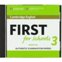 Cambridge English First For Schools 3 Audio Cds