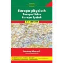 Europa Physish (europa Regio) (1:3500000)
