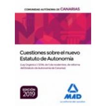 Cuestiones Sobre El Nuevo Estatuto De Autonomía De Canarias (ley Orgán