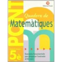 Quadern Pont Matematiques 5º Primaria