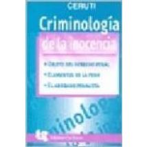 Criminologia De La Inocencia