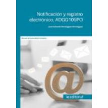 (i.b.d.) Adgg109po Notificación Y Registro Electrónico.