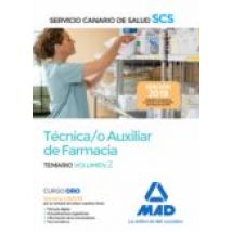 Técnica/o Auxiliar De Farmacia Del Servicio Canario De Salud. Temario