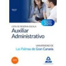 Lista De Reserva Escala Auxiliar Administrativo De La Universidad De L