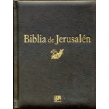 Biblia De Jerusalen (5ª Ed.): Manual Modelo 2. Ed Lujo Cantos Dor Ados