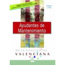 Personal Laboral De La Generalitat Valenciana. Ayudante De Manten Imie