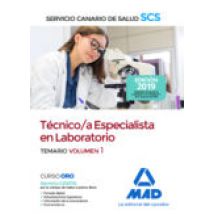 Técnico/a Especialista En Laboratorio Del Servicio Canario De Salud. T