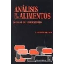 Analisis De Los Alimentos. Manual De Laboratorio