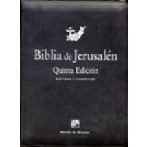 Biblia De Jerusalen (5ª Ed.): Manual Cremallera - Totalmente Revisada