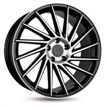 KESKIN WHEELS KT17 HURRICANE black lip polish 8.5Jx19 5x112 ET45