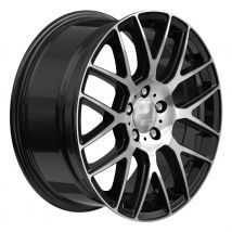 WHEELWORLD-2DRV WH26 black full machined 7.5Jx17 4x108 ET38