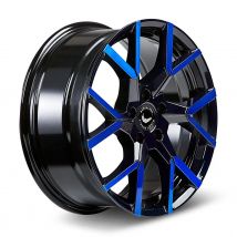 BARRACUDA TZUNAMEE EVO black gloss flashblue 8.5Jx19 5x114.3 ET40