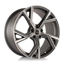 AVUS RACING AF20 matt anthracite polished 9.0Jx21 5x112 ET30