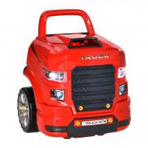 HOMCOM Kinder Motor Werkstatt Werkbank 61-teilig mit Schraube Spin-Schraube RC Autoschlüssel simulierten Sperren Arbeitsplatte mit Lernfunktion    Aosom