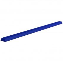 SPORTNOW 236 cm Klappbarer Schwebebalken, tragbar Turnbalken, rutschfest Balance Beam, Turn- und Balancierbalken bis 80 kg, für Kinder ab 3 Jahre, Indoor & Outdoor, Blau   Aosom