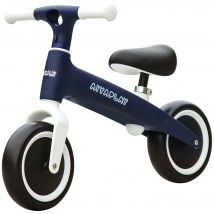 AIYAPLAY Draisienne vélo pour enfant draisienne bébé siège réglable 2 roues sans pédales pour bébé 18-36 mois jusqu'à 25 kg bleu