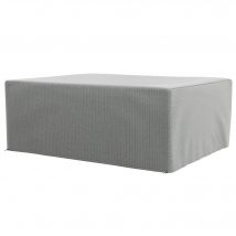 Outsunny Housse salon de jardin extérieure bâche de protection extérieure anti-UV  en polyéthylène 235 x 190 x 90 cm gris