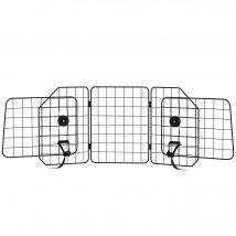 PawHut Grille de séparation voiture pour chien pliable largeur ajustable 93 à 150 cm barrière pour chien universelle, noir