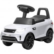 AIYAPLAY Voiture électrique enfants sous licence Land Rover, voiture porteur enfants glissante, avec phares, klaxon et musical