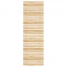 Outsunny Allée chemin de jardin en lattes de bois enroulable - bois massif de pin 120 x 38 cm