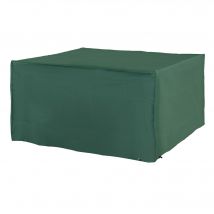 HOMCOM Housse de Protection Salon de Jardin 600D Oxford Tissu Bâche Extérieur Imperméable rectangulaire 135L x 135l x 75H cm Vert