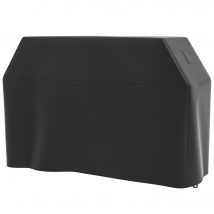 Outsunny Housse de protection pour barbecue en tissu 300D Oxford, imperméable, anti-UV, avec boucles coupe-vent 188 x 71 x 125cm