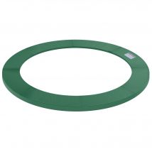 HOMCOM Coussin de protection pour trampoline de remplacement Ø 305 cm bâche à ressorts pour trampoline vert