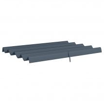 Outsunny Toile de toit de rechange pour pergola toile de remplacement protection solaire Anti-UV 30+ pour pergola de 3 x 2,15 m