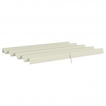 Outsunny Toile de toit de rechange pour pergola toile de remplacement protection solaire Anti-UV 30+ pour pergola de 3 x 2 m
