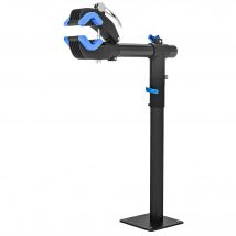 HOMCOM Support de réparation de vélo, réglable en hauteur, charge max. 25kg, montage entretien reparation VTT, vélo de route